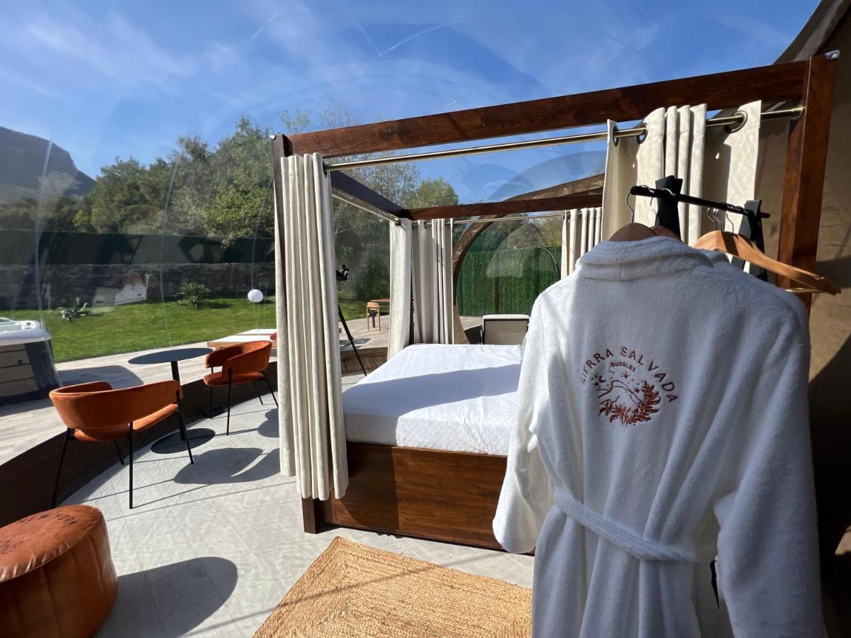 Hostal Sierra Salvada Bubbles Salmanton Exterior foto
